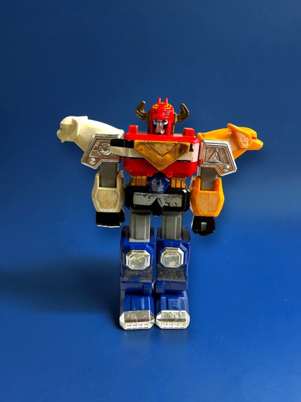 RARE VINTAGE 1998 Bandai Power Rangers Lost Galaxy Zord Deluxe Megazord 8.5"